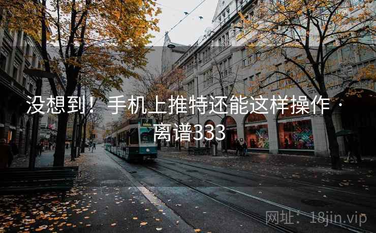 没想到!手机上推特还能这样操作 · 离谱333 第2张 没想到!手机上推特还能这样操作 · 离谱333 第2张